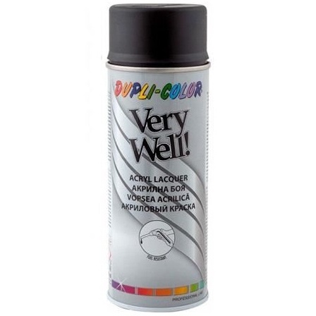 Spray Vopsea Dupli-Color Very Well Negru Mat 400ML 379996